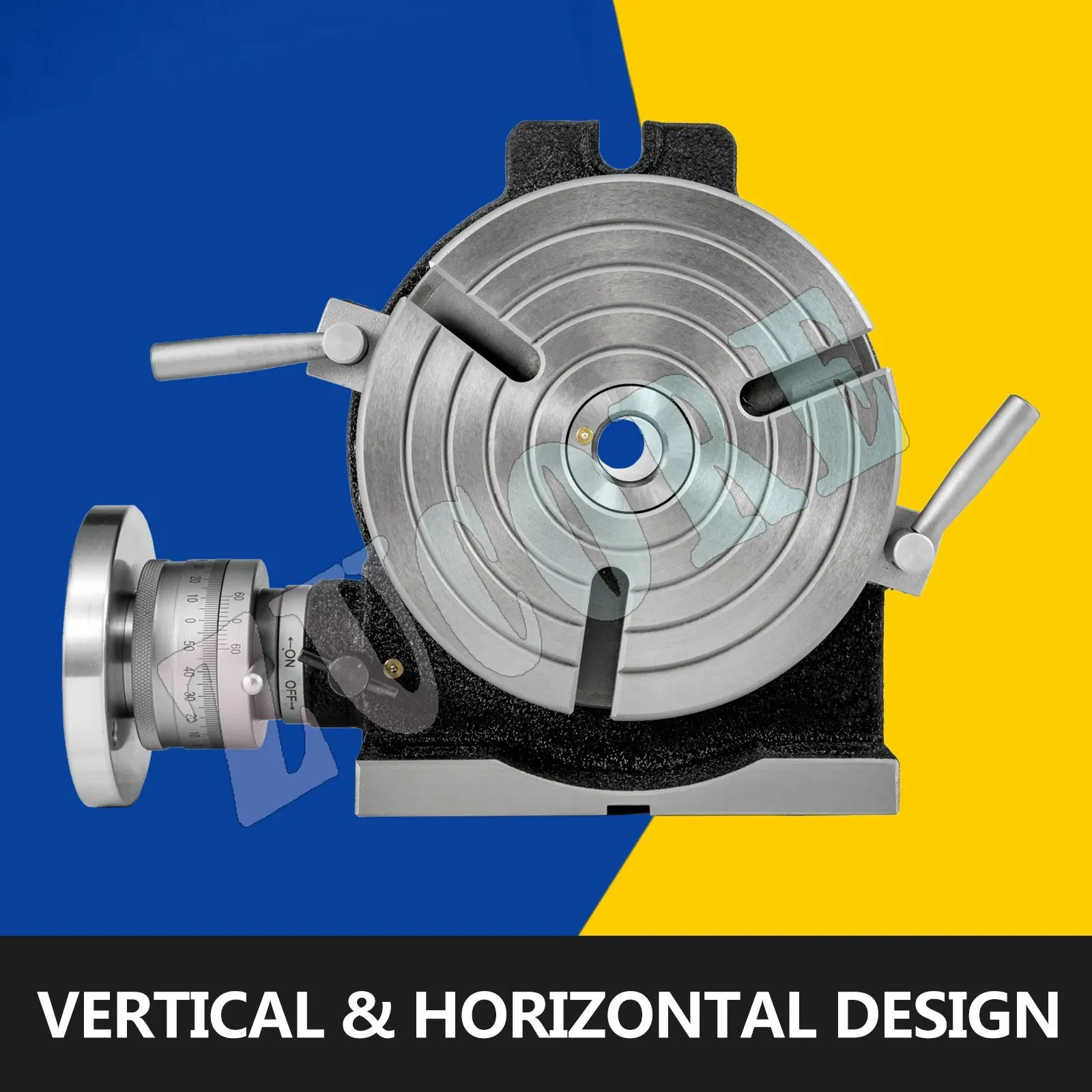 Rotary Table 8 Inch/200 MM Horizontal Vertical Rotary Table 3-Slot Rotary Table For Milling Machine MT-3