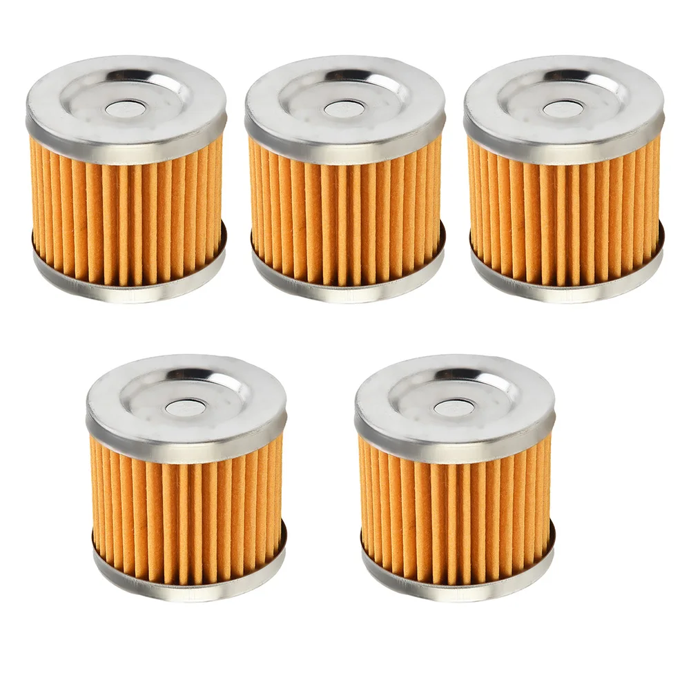 5 SZTUK motocyklowy filtr oleju silnikowego do HJ125K GN125 EN125 GS125 HJ GN EN 125 125cc Części zamienne Akcesoria motocyklowe