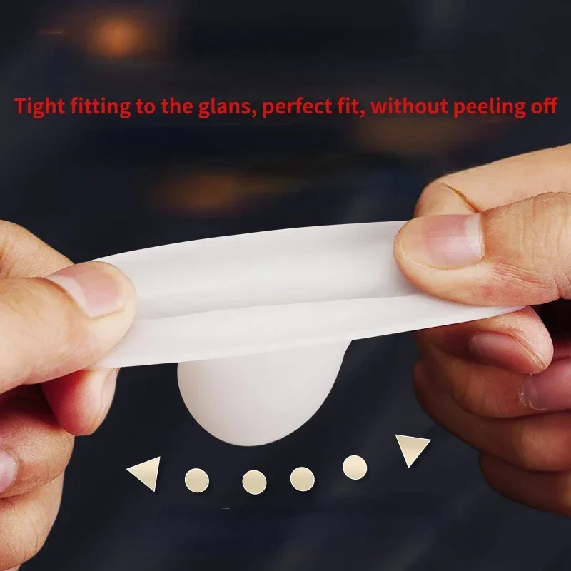 Silicone Ghost Exerciser Mini Penis Sleeve Penis Enlargement Sex Toys for Men Masturbation Pocket Pussy Adult Toys Sex Products