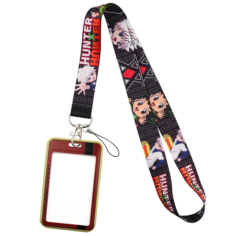 Correa para el cuello de dibujos animados de Anime, cordones para tarjeta de identificación, gimnasio, correa para teléfono móvil, soporte para insignia USB, cuerda, bonito llavero de regalo