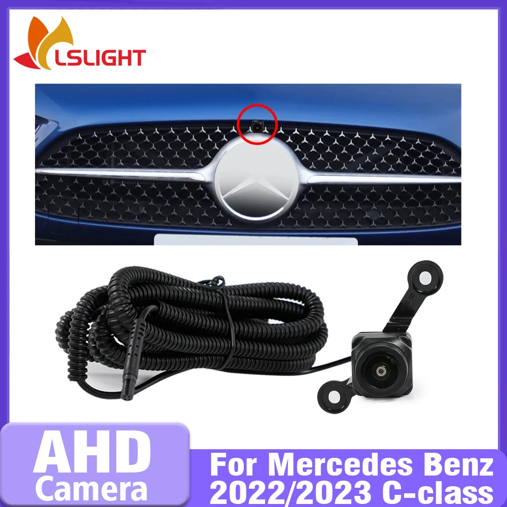 

Front View Camera For Mercedes Benz C Class 2022 2023 150° Fisheye Lens AHD HD 1080P Night Vision Car Parking Monitoring System