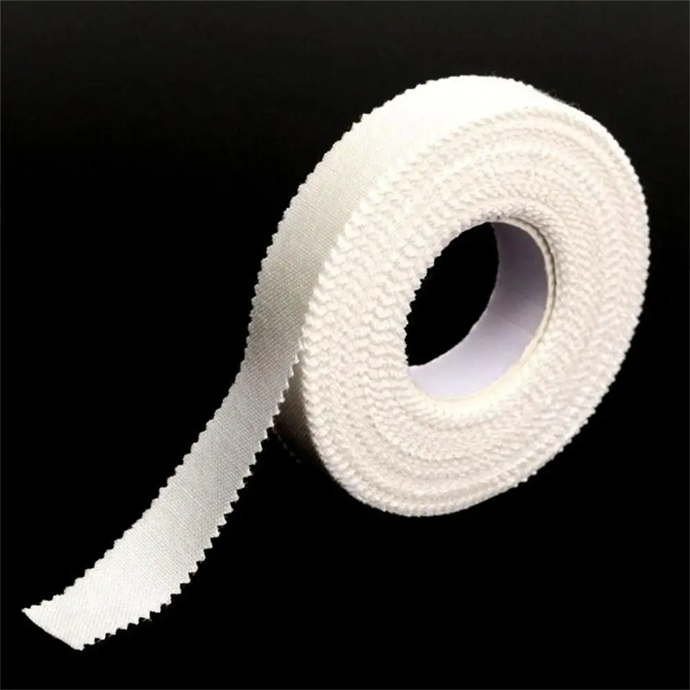 1 pz cotone impermeabile bianco Premium nastro adesivo Sport Binding Physio Muscle bendaggio elastico Strain injection Care Support Tape