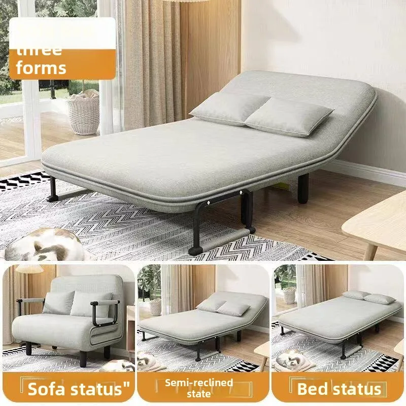 Sofa bed dual-purpose sitting and sleeping removable and washable