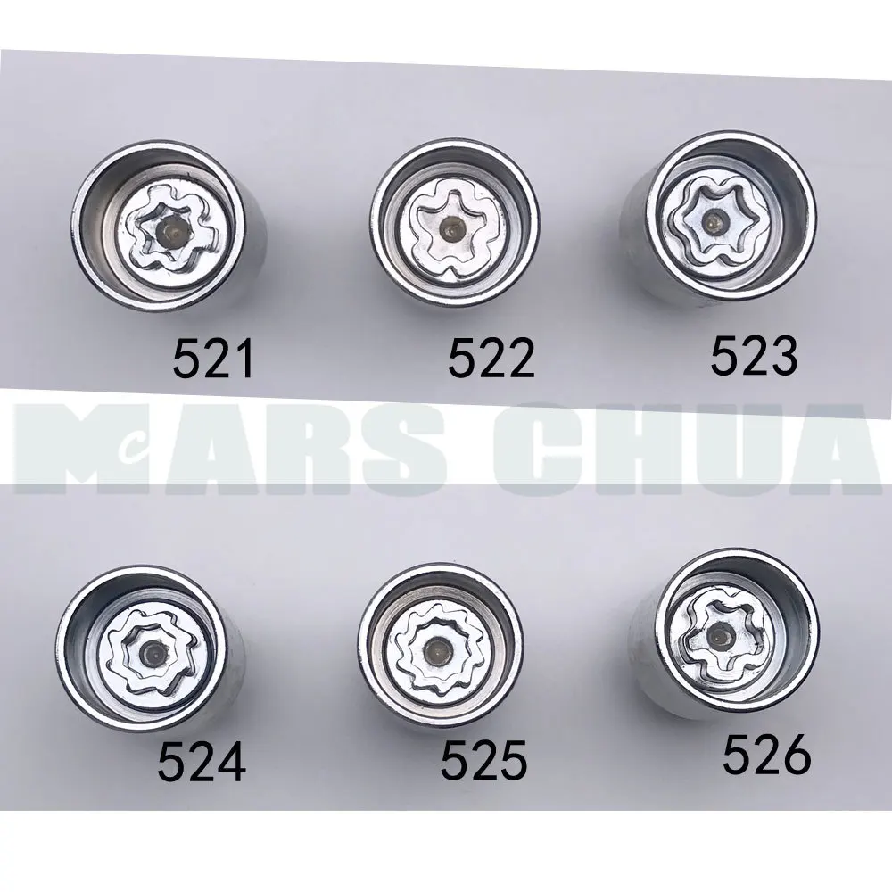 

Инструменты, набор инструментов для снятия противоугонных винтов для Volkswagen, специальные инструменты для снятия деталей, противоугонная втулка для винтов 521 522 523