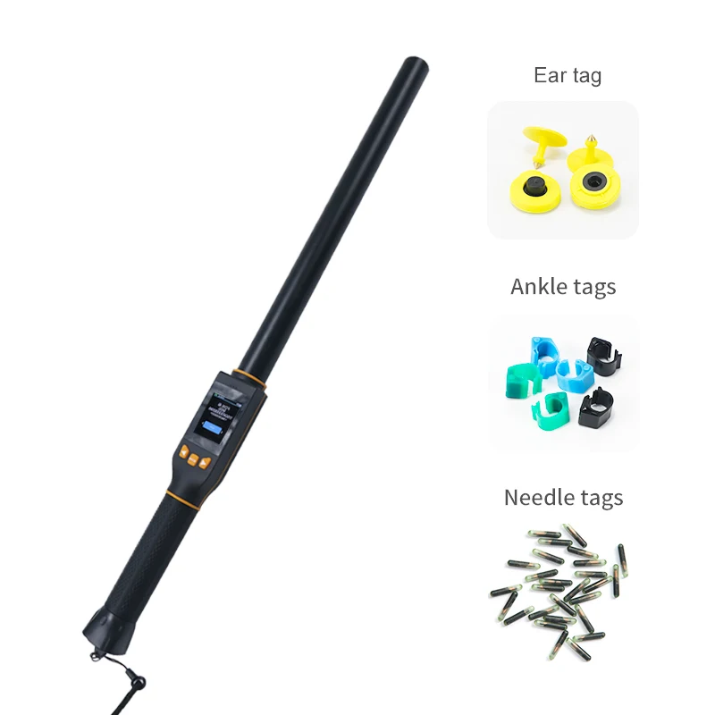 

Animal Scanner 134.2Khz FDX-B,HDX ISO11784 ISO11785 USB2.0, Bluetooth 4.2 Animal Ear Tag Tracking Scanner Provide PC Software