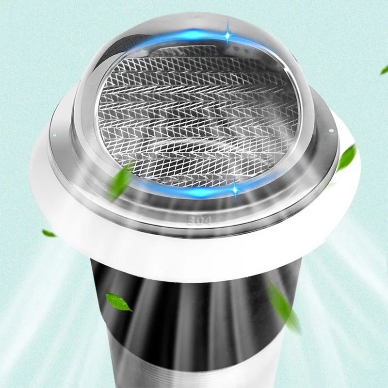 150 Heat Recovery Ventilation Device Wall Mounted Room Fresh Air Fan With Ceramic Hepa Filter Ventilation System 370MM/500MM
