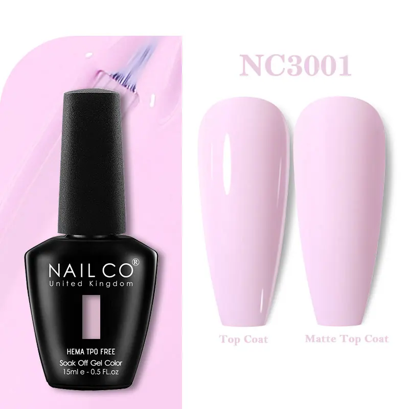 NAILCO 15 ml TPO-vrije nagelgellak Vernis semi-permanente nagels Art manicure ontwerp hybride remover gel toplaag Ongle gel UV