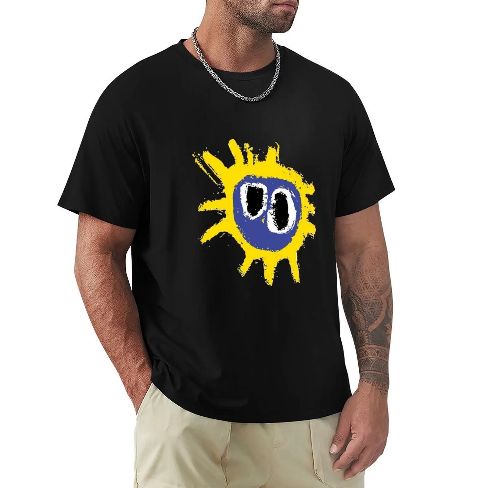 

Screamadelica T-Shirt Summer Fashion Casual Tee Shirt