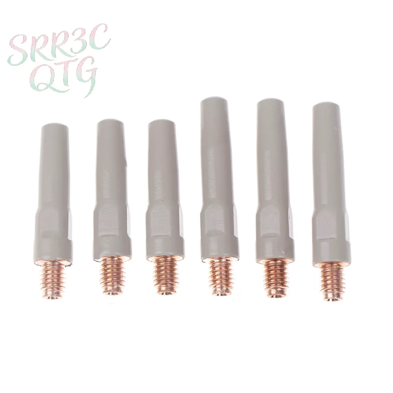 

Комплект из 2 шт. (25 мм) сопел для сварки 15AK с новым защитным покрытием, газовые сопла M6 0.8-1.2 мм, запчасти для сварочных горелок MIG