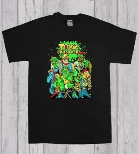 Toxic Crusaders Retro 90s Cartoon Unisex T-Shirt