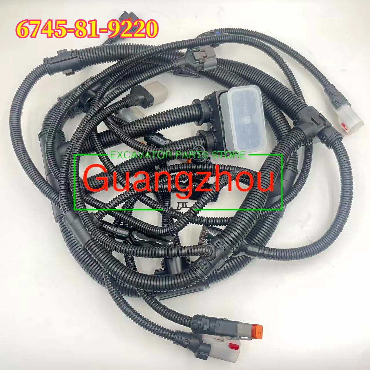Engine Wiring Harness 6745-81-9220 6D114 Fits For  PC300-7 EO PC350-7 EO Excavator Parts