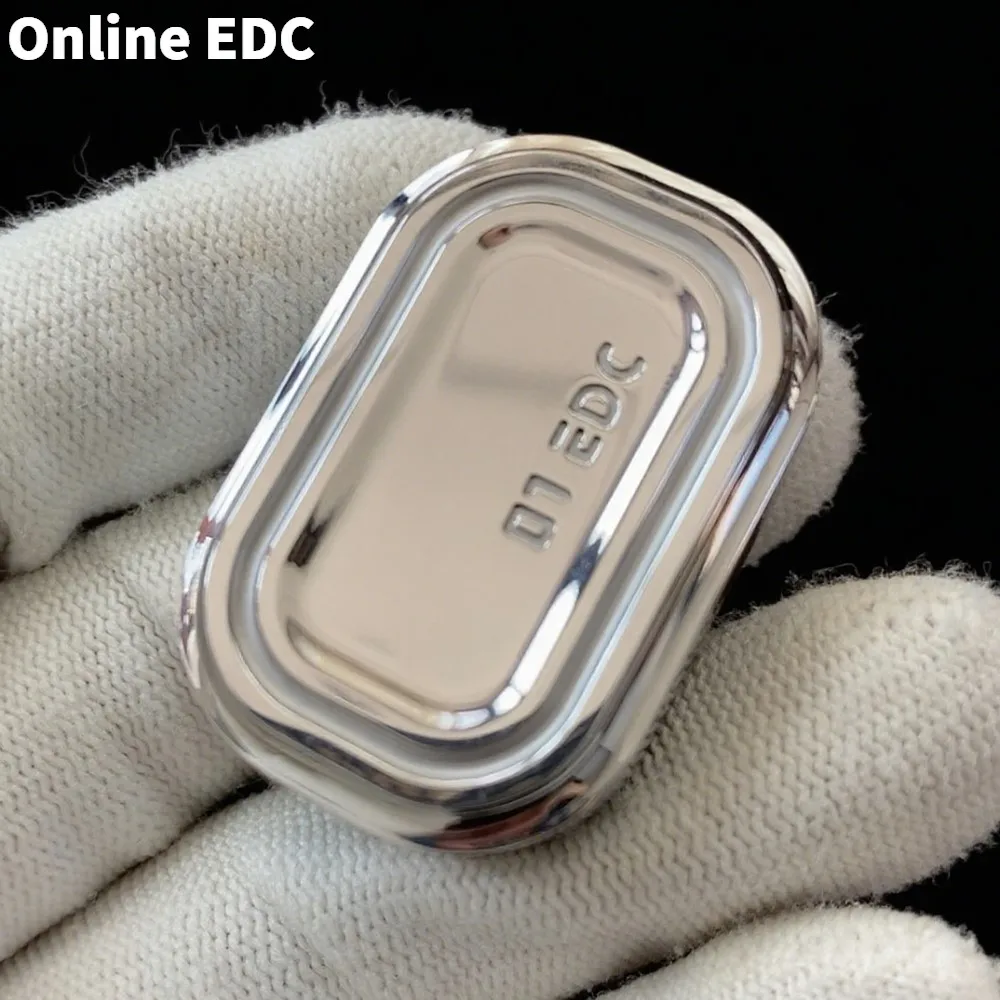 Brinquedos edc usados 01edc mini no.7 concha forro interno magnético push slider brinquedos para adultos acessórios de mesa de escritório