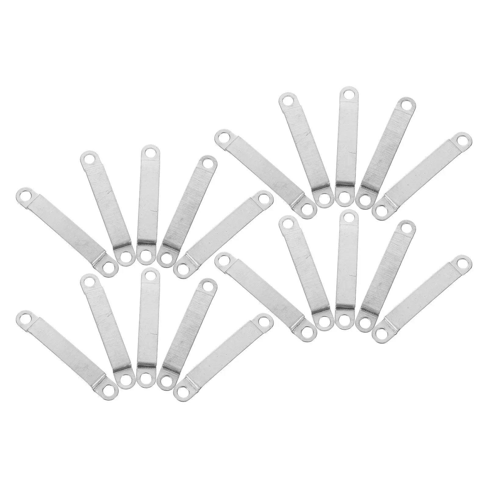 20Pcs 40Mm Stainless Steel Water Cooling Fixture Plate Universal Liquid Cold Plate Mounting Clip for DIY Computer Server Water