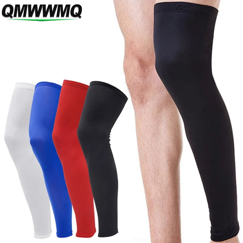 1Pcs Leg Compression Sleeve Women Men Youth Basketball - Sports Footless Calf Compression Socks Knee Brace Helps Shin Splints