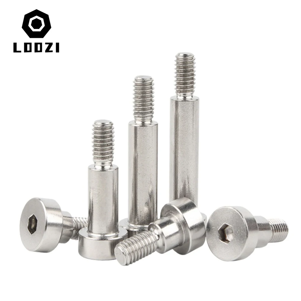 304 A2 Edelstahl Sechskant Innensechskant Kopf Rollenlager Schulterschraube Bolzenmaterial Schraube M2 M2,5 M3 M4 M5 M6 M8 M10 M12 – Detail 4