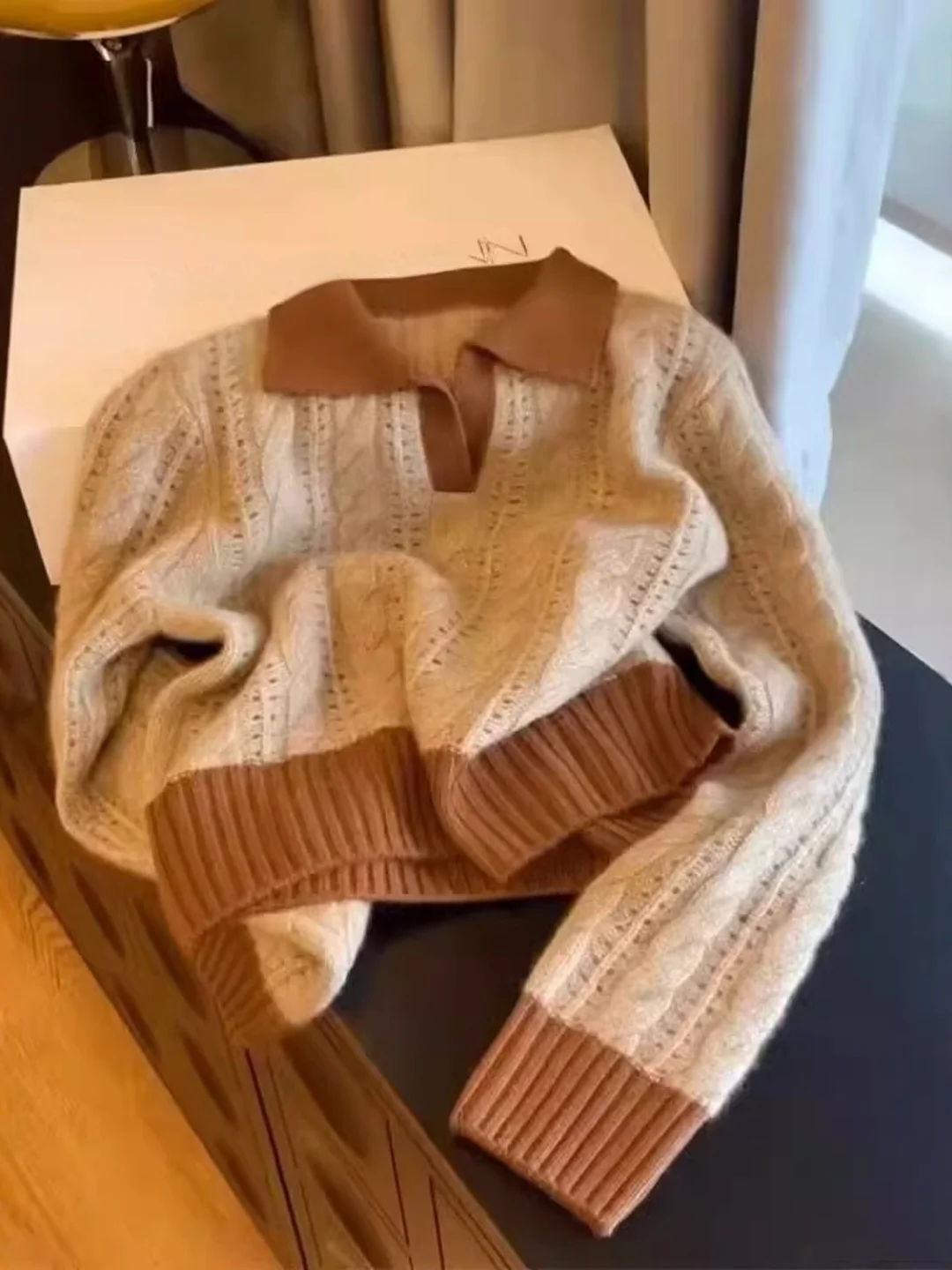 Senhoras plus size camisola de malha coreano sle preguiçoso facionable versátil bonito inverno longo sve Thiened casual wear