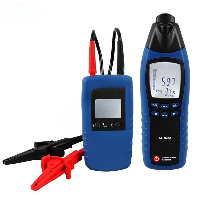 -1012 General Cable Locator Tester Receiver with Transmitter Line Tracker Line Finding Multifunctional Line Detector.