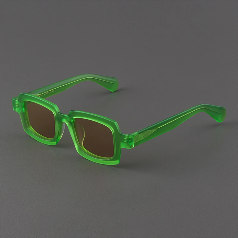 large-size-high-quality-acetate-matte-green-square-sunglasses-men-women-eyeglasses-frames-japanese-style-driving-travel-glasses