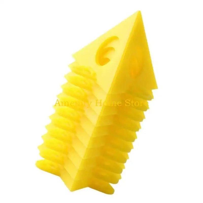 F26C 10Pcs Woodworking Paint Pyramid Stand Mini Triangle Bracket Support Painting