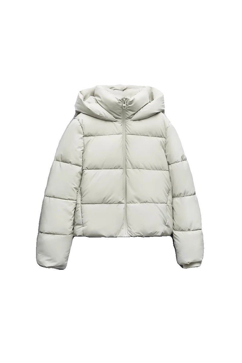 

Thiened Warm Hooded Jaet New Arrival Autumn Winter Women's Cotton Outerwear Casual Commute Sle Long Sve Zipper Closure