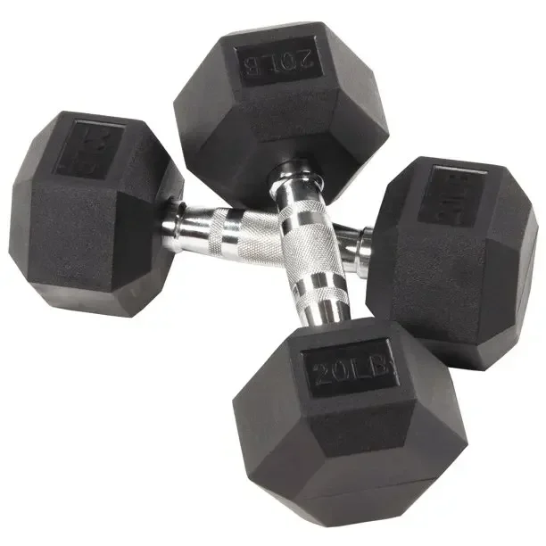 Free Sample 15-50KG weights dumbbells set high quality paint fitness dumbbell with box