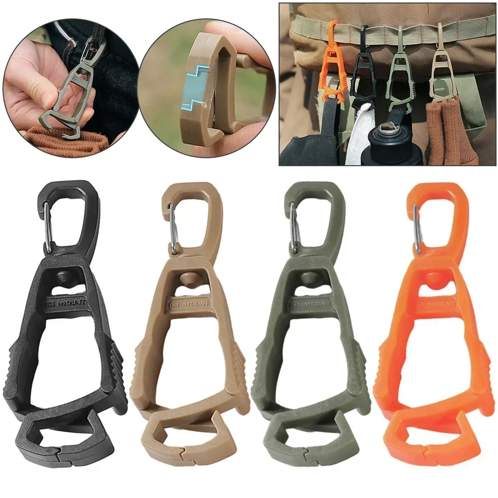 5-1PCS Glove Clip Safety Gloves Holder Gloves Hanger Portable Gloves Hook Multi-purpose Safety Work Guard Outdoor Camping