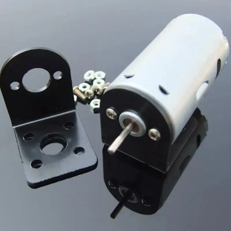 1PC high speed 12V~24V DC Motor Holder Stand Bracket Mount for Hand Mini Drill PCB Drilling fit 365 385 380 390 Motor 33*31*26mm