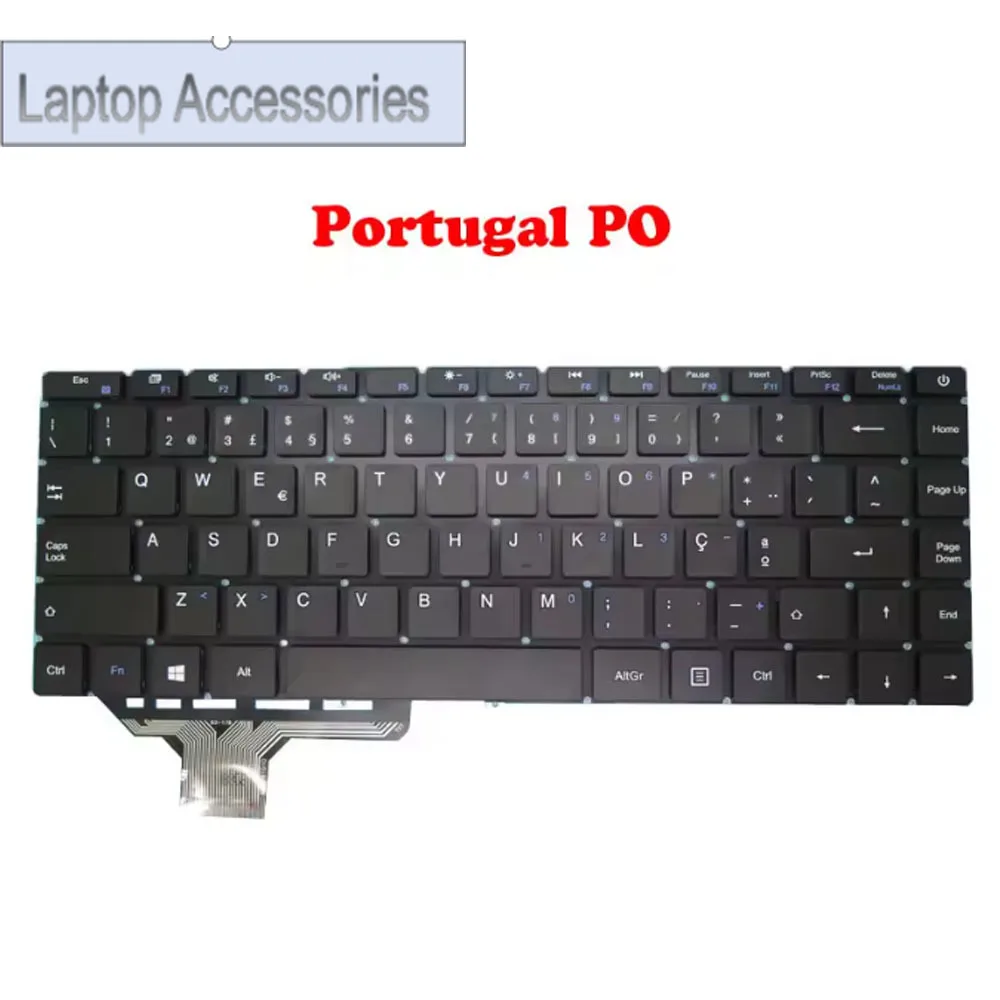 F Laptop Keyboard For INSYS WHA-14P2 CDA-141AU US UK Portugal Spanish Japanese Hungary Belgium Brazil Czech French German No Wor
