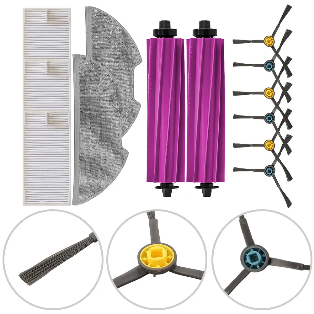Comprehensive Accessory Kit for Eureka E20 for Plus Roller Brush Filters and Mop Cloths Designed to Keep Your Floors Spotless