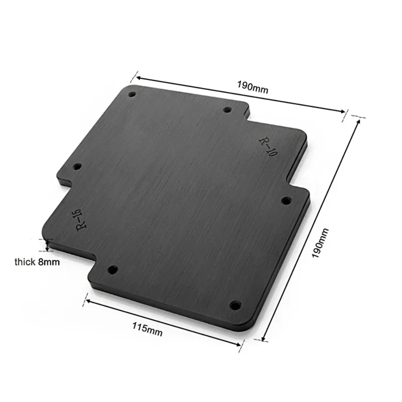 

220V New New R Template Engraver Trimmer R Corner Fillet Formwork Woodworking DIY