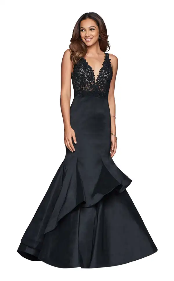 

Индивидуальные ретро шармезные кружевные многоуровневые плиссированные длинные платья с v-образным вырезом и бисером, классические изысканные сексуальные платья на заказ