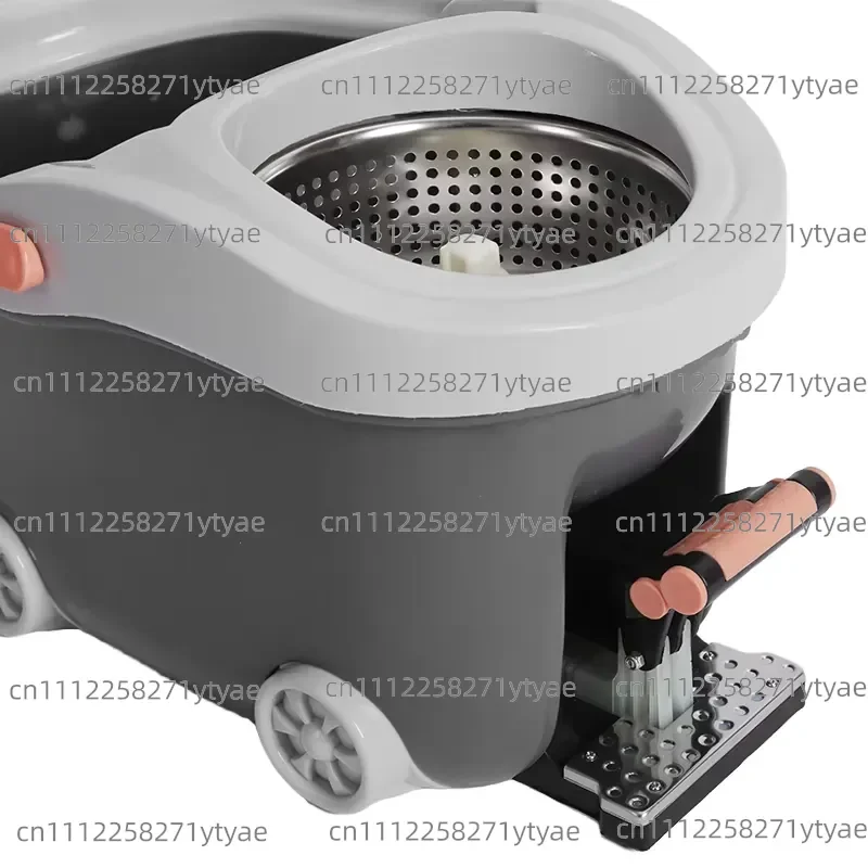 Stylish Rotary Mop and Bucket Set with Pedal Drive for Daily Household Cleaning Tasks, Gift Box Packaging, Now