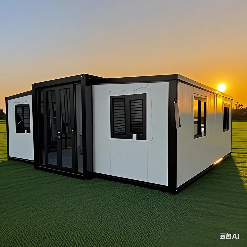 Expandable Prefab House Tiny Homes to Live in for Adults Foldable Container House Mobile Home Modular Homes Mobile Modular Cabin