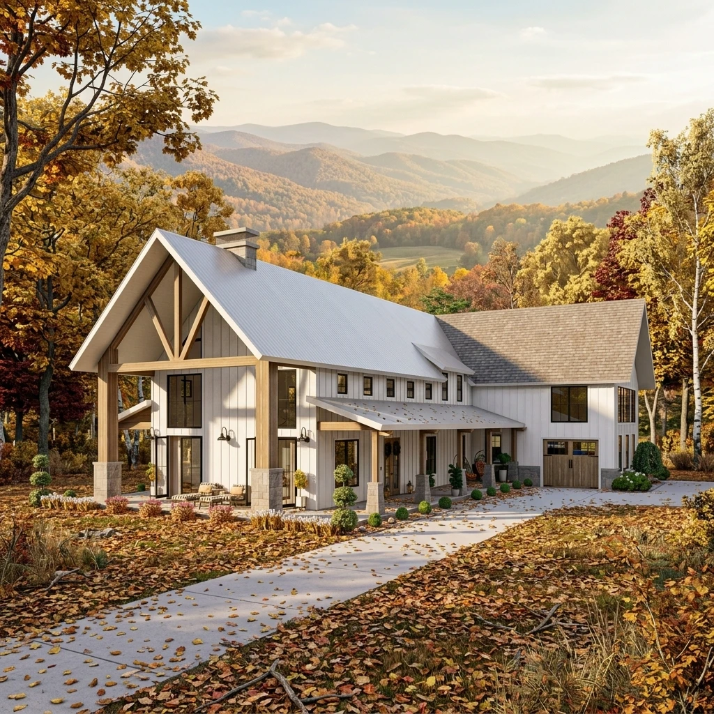 Luxury 5 Bedroom 3 Bath Prefab House Galvanized Light Gauge Steel Building Construction with House Plan