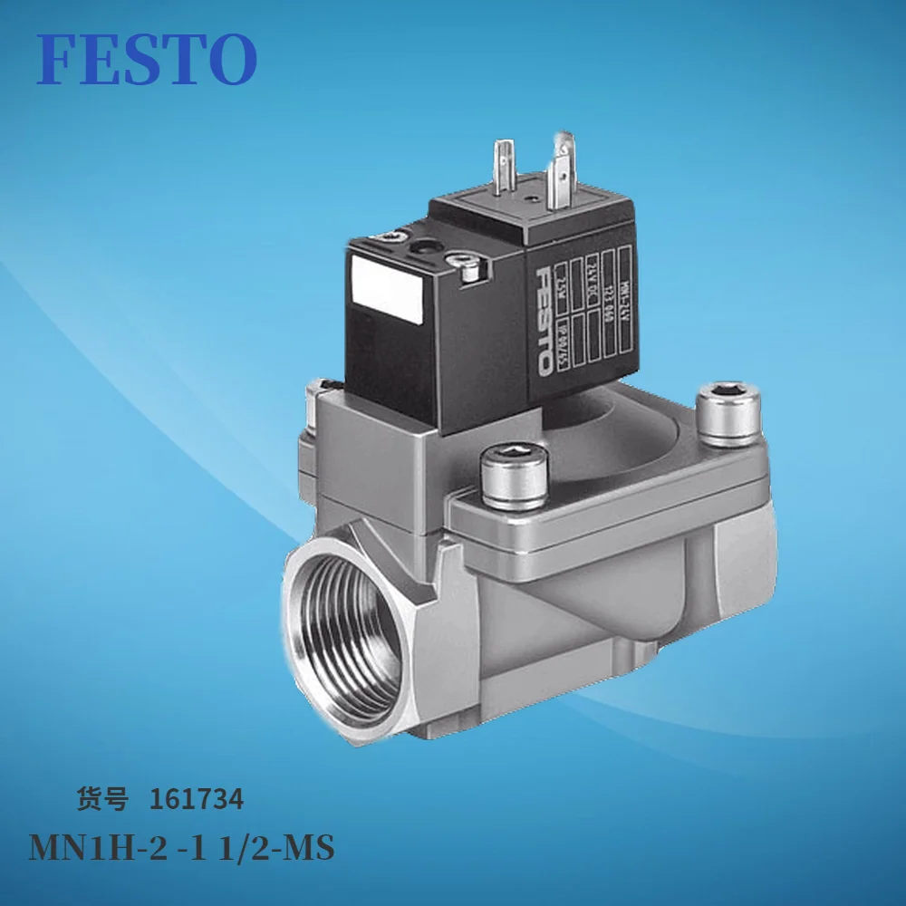 

Festo FESTO Solenoid Valve MN1H-2-1 1/2-MS 161734 In Stock