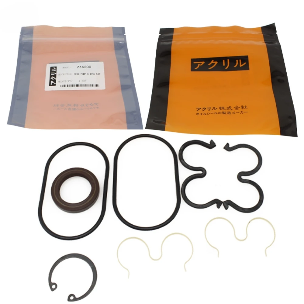 

Jrseals Factory Direct Sales Repair Kit After-sales Gear Pump Seal For Excavator A10vd43 K3v112dt Zax200 Cat320b