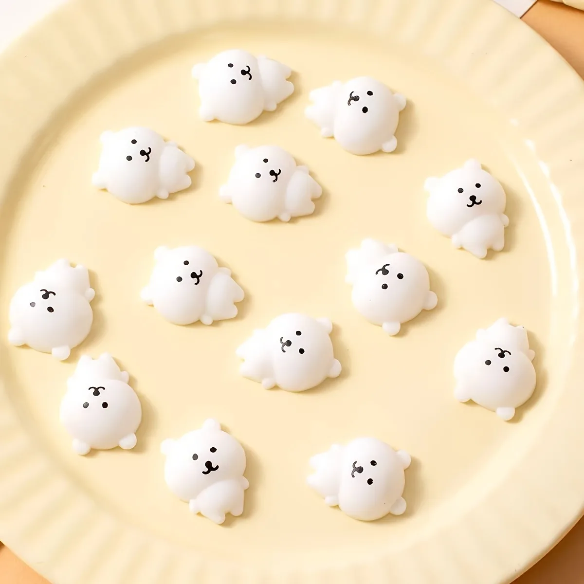 Schattige Beer Mochi Squishy Squeeze Anti Stress Speelgoed Cartoon Squishy Tabas Fidget Decompressie Squish Party Favor Kid Verjaardagscadeau