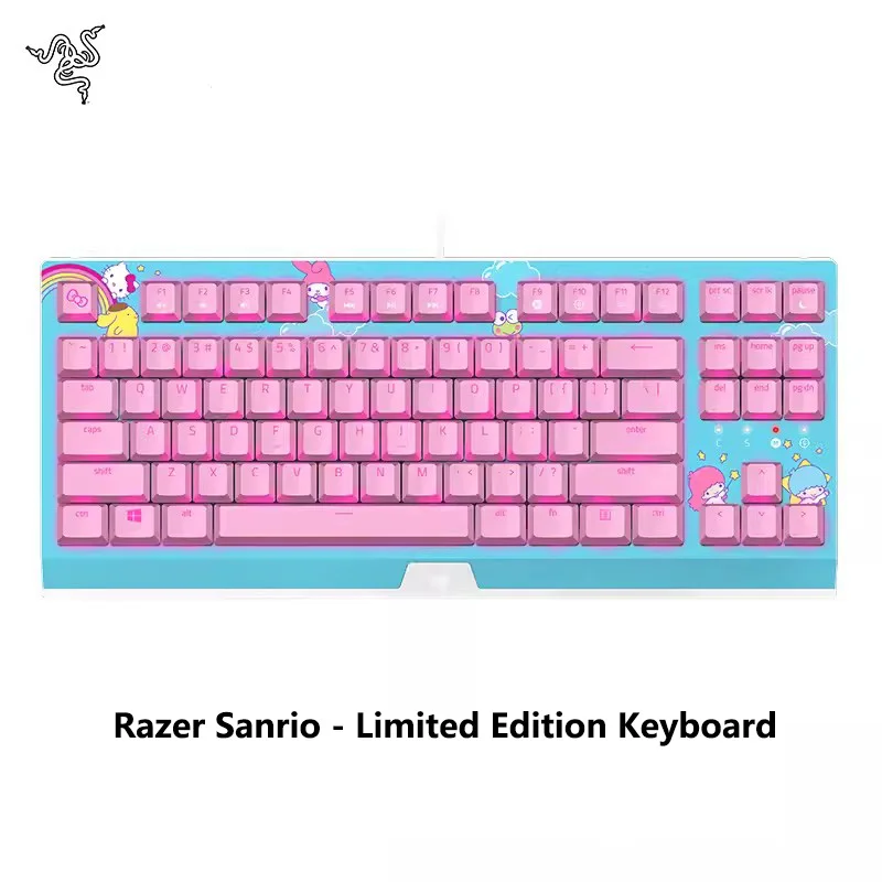 Компактная механическая клавиатура Razer BlackWidow X Sanrio, ограниченный выпуск