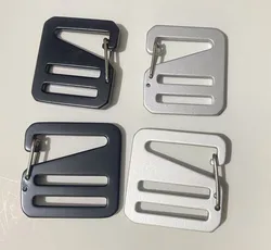 Aluminum Alloy Release G Hook Metal Buckle, Belt Side Strap Adjusters, Inner diameter 20mm 25mmBackpack Webbing, Pet