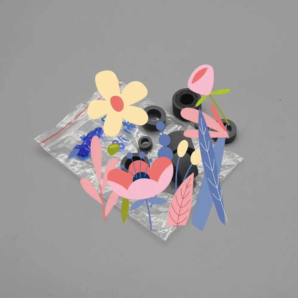 

1X B12B813561 B12B819381 Pickup Feed Roller Assembly Kit Tire for EPSON DS-510 DS-520 DS-560 DS-410 DS-510N DS-520N Scanner