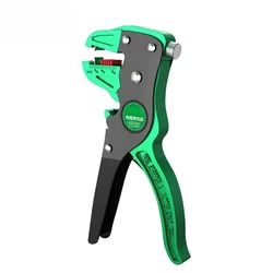 Wire Stripper Flatwire Cutter Stripping Plier for Electrician Tool for Wire Cutting Pliers 0.2 To 4mm Range Length Adjustment