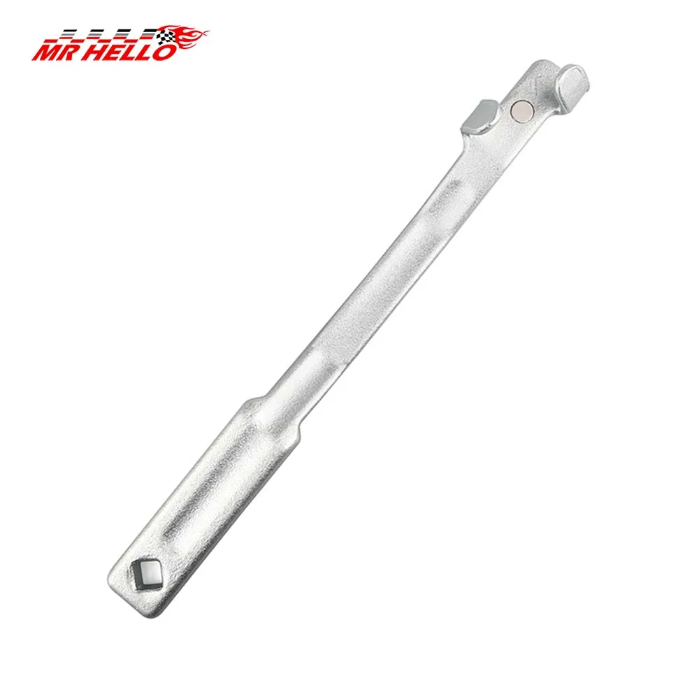 Universal Wrench Extension Tool Spanner Rod Socket Extension Bar Adjustable Torque Wrench Extender 1/2\