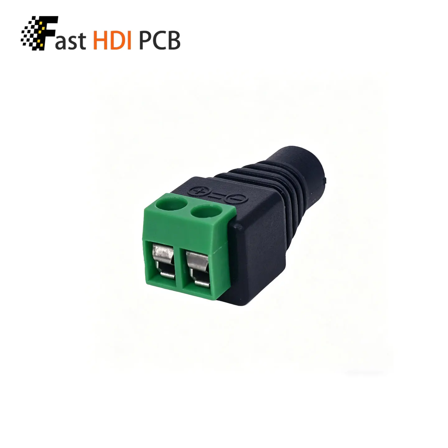 DC 3.5x1.35mm Power Jack Female Socket Screw Terminal Connector Tool-Free Solderless Wire Connector for CCTV Camera Router LED