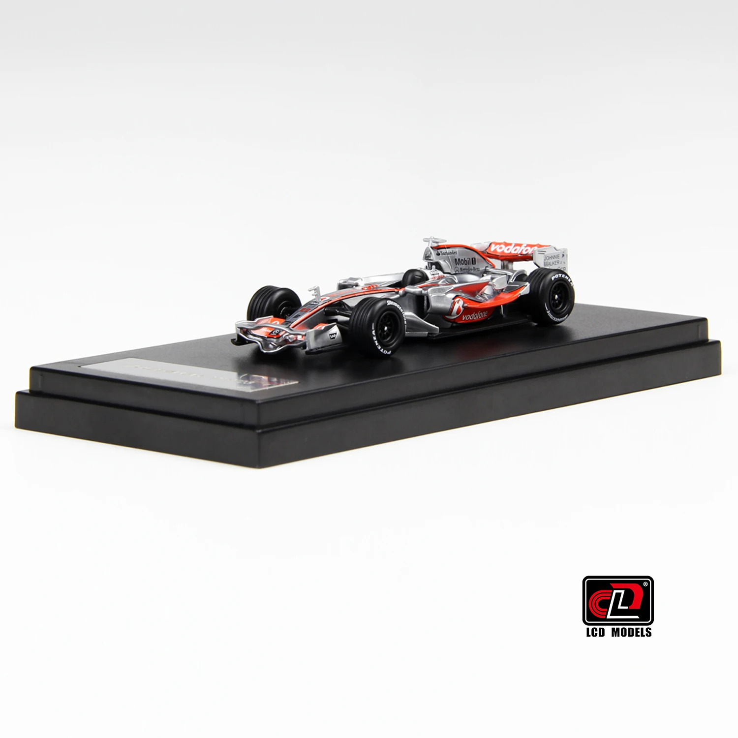 Предзаказ-ЖК-дисплей-1-64-mp4-23-Серебристая-литая-под-давлением-модель-автомобиля