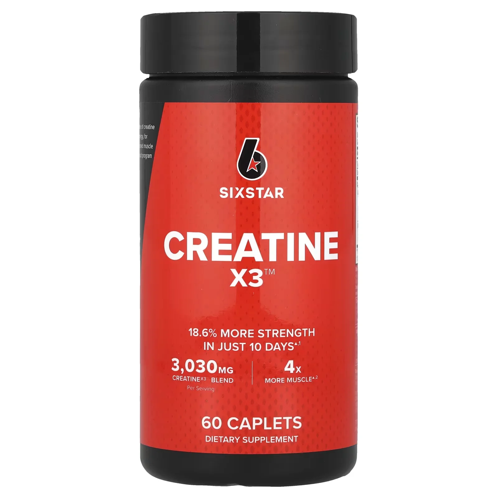 

Six Star, Elite Series, Creatine X3, 60 Caplets