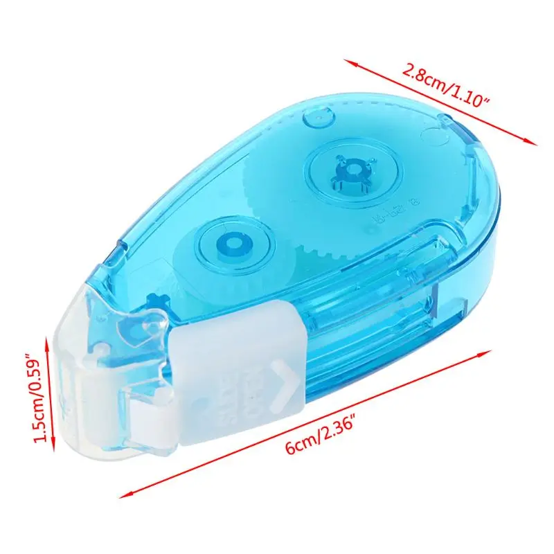 Mini คู่ลูกกลิ้งกาวสองด้านกาว Dot Liner ทิ้ง Roller เทป