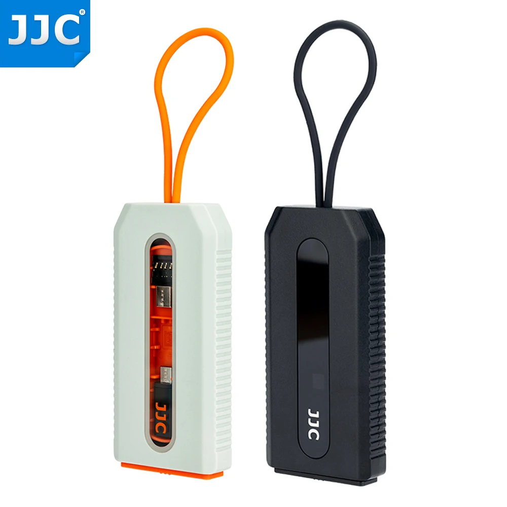 JJC Multi-function Data Cable Travel Light Urban Survival Card Storage USB Card Adapter Kit Type C Cable Charging Data Transfer