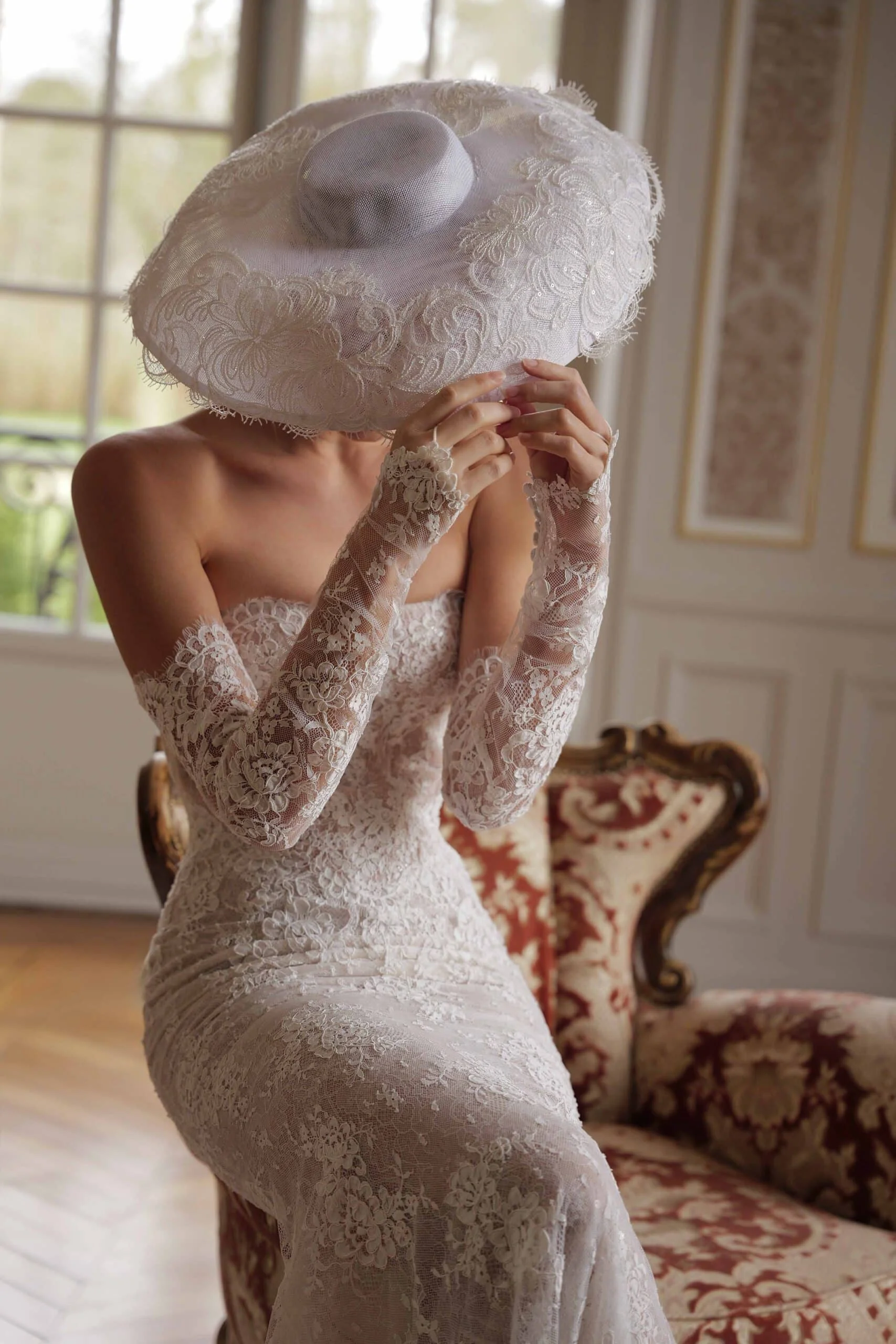 Sexy overrokken zeemeermin trouwjurken met afneembare trein kant geappliceerde bruidsjurk op maat vestido de novia luxe