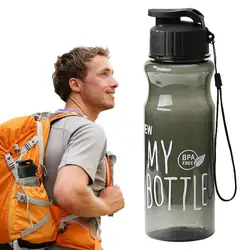 Large Water Bottle For Sports Large Capacity Water Bottle For Daily Drinking Portable Safe Sports Water Bottle With Good Sealing