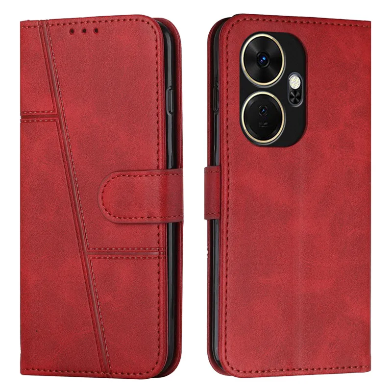 Flip Cover Magnetic Phone Case na For Itel P55 Plus RS4 P661N S23 Plus A60 A60S A70 P55Plus 2024 Leather Cases Wallet Bags Capa